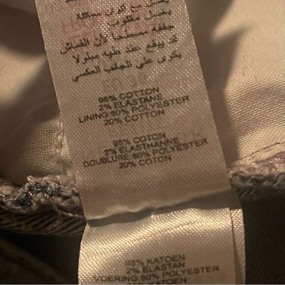 New Look Petite Jenna Skinny Jeans SZ 4 Sun Washed Raw Hem Capsule Wardrobe - Picture 7 of 10